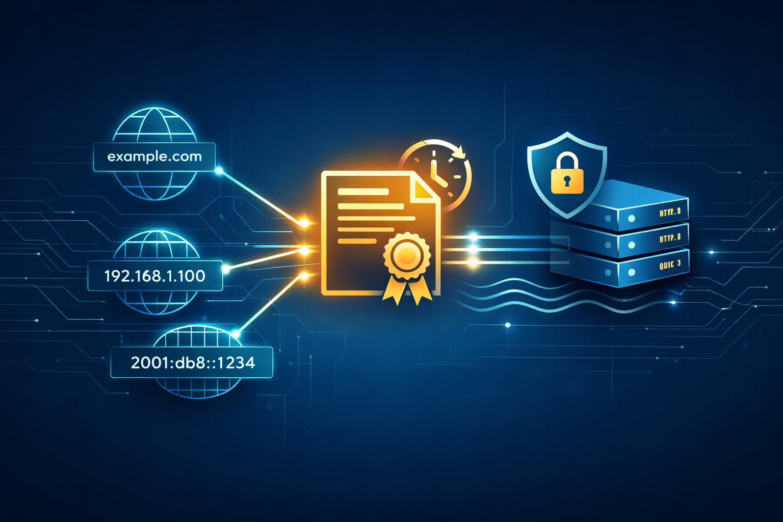 IP + Domain, One Cert: Let's Encrypt Short-Lived Certificates